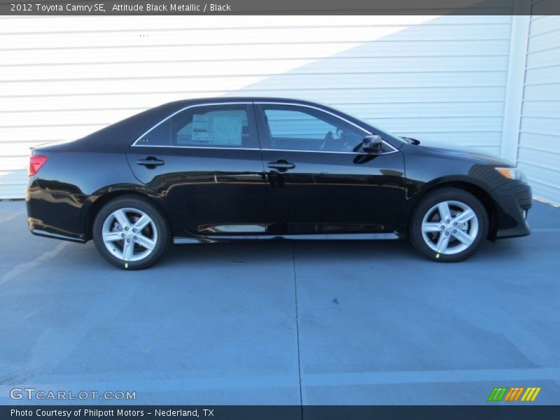 Attitude Black Metallic / Black 2012 Toyota Camry SE
