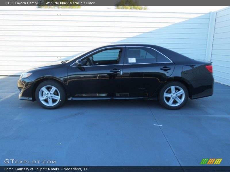 Attitude Black Metallic / Black 2012 Toyota Camry SE