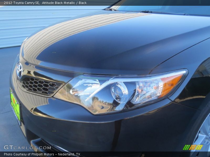 Attitude Black Metallic / Black 2012 Toyota Camry SE