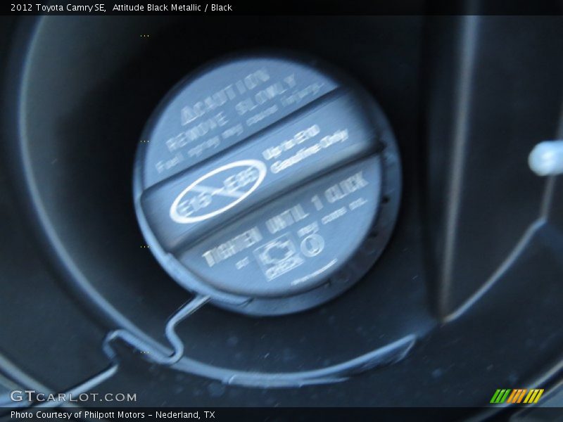 Attitude Black Metallic / Black 2012 Toyota Camry SE