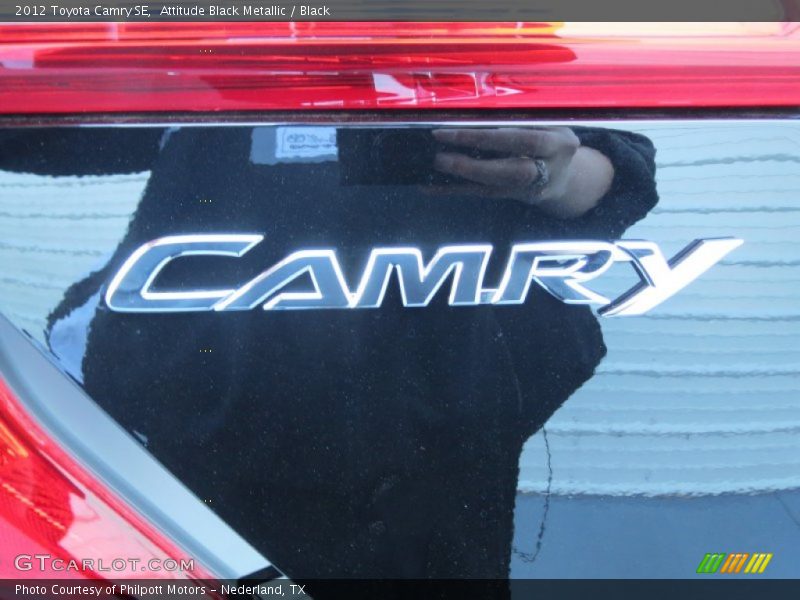 Attitude Black Metallic / Black 2012 Toyota Camry SE