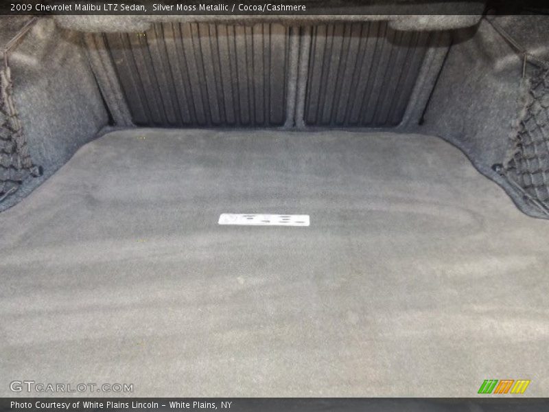 Silver Moss Metallic / Cocoa/Cashmere 2009 Chevrolet Malibu LTZ Sedan