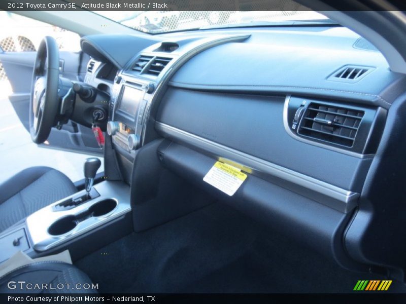 Attitude Black Metallic / Black 2012 Toyota Camry SE