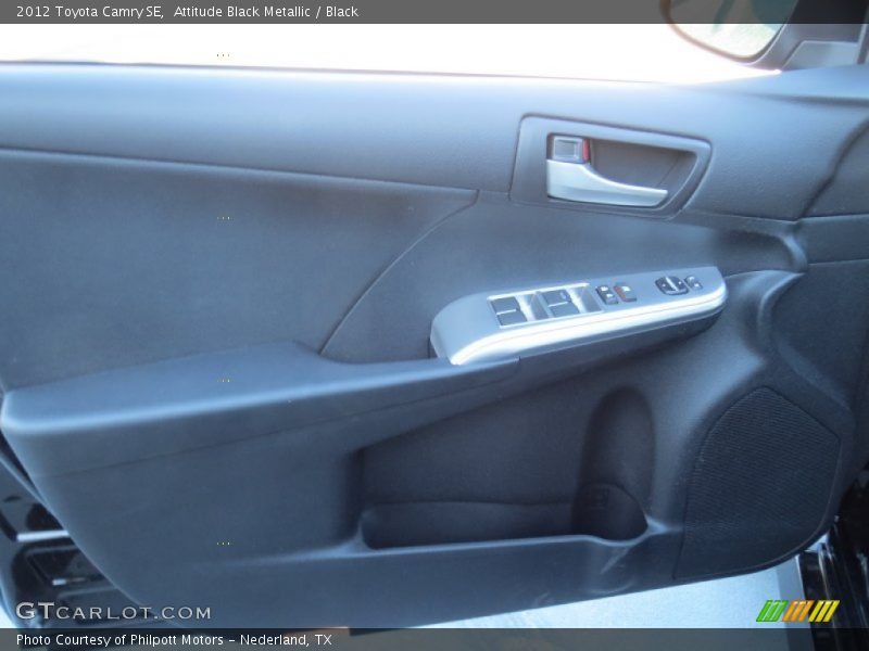 Attitude Black Metallic / Black 2012 Toyota Camry SE