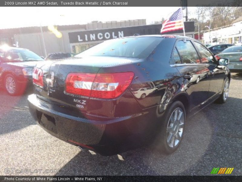 Tuxedo Black Metallic / Dark Charcoal 2009 Lincoln MKZ AWD Sedan
