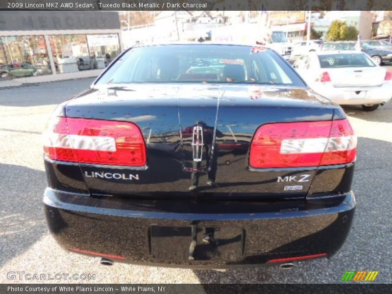 Tuxedo Black Metallic / Dark Charcoal 2009 Lincoln MKZ AWD Sedan
