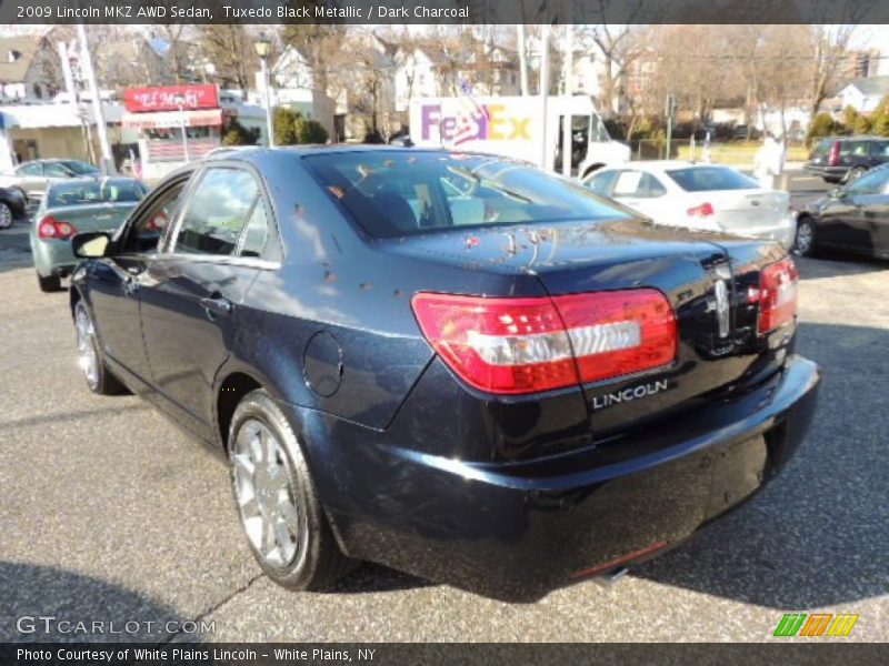 Tuxedo Black Metallic / Dark Charcoal 2009 Lincoln MKZ AWD Sedan