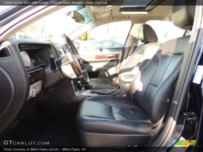 Tuxedo Black Metallic / Dark Charcoal 2009 Lincoln MKZ AWD Sedan
