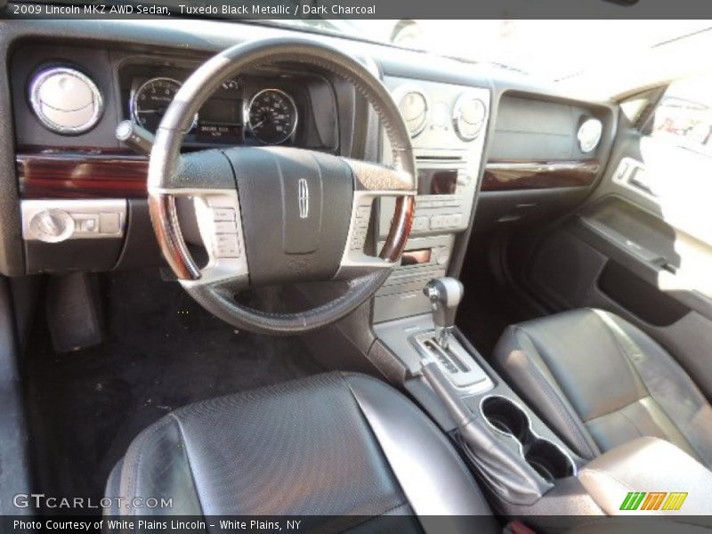 Tuxedo Black Metallic / Dark Charcoal 2009 Lincoln MKZ AWD Sedan