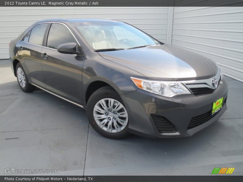 Magnetic Gray Metallic / Ash 2012 Toyota Camry LE