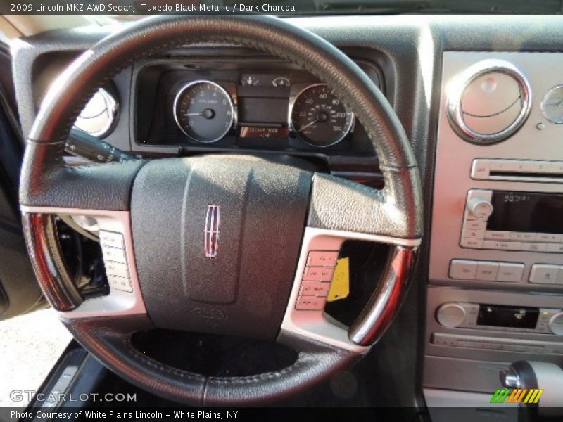 Tuxedo Black Metallic / Dark Charcoal 2009 Lincoln MKZ AWD Sedan