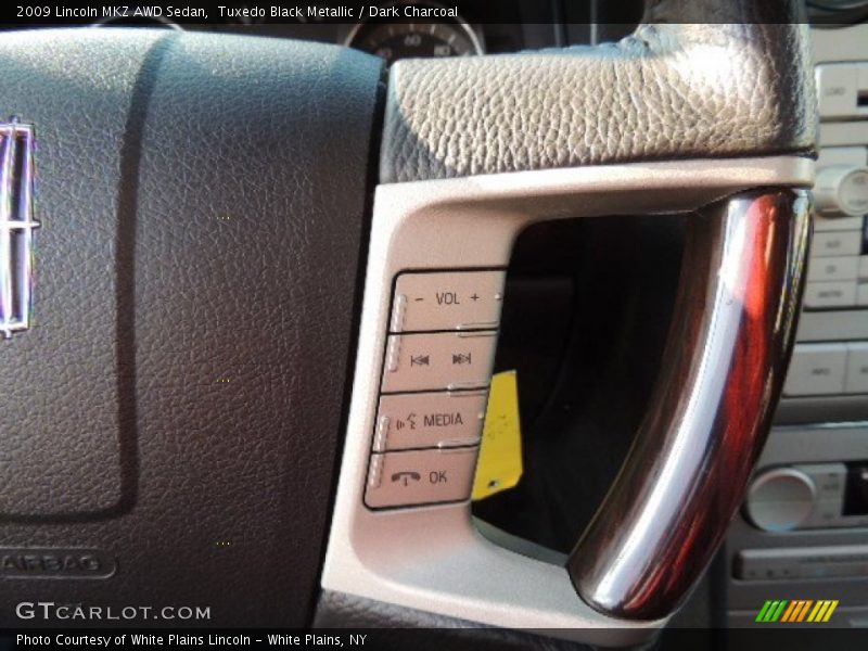 Tuxedo Black Metallic / Dark Charcoal 2009 Lincoln MKZ AWD Sedan