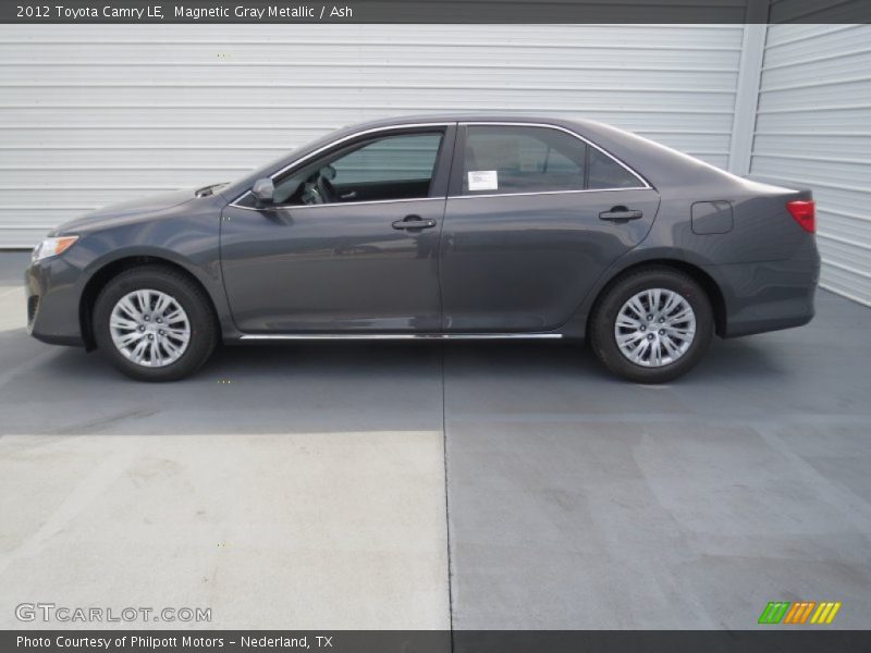 Magnetic Gray Metallic / Ash 2012 Toyota Camry LE