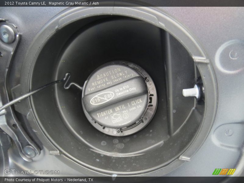 Magnetic Gray Metallic / Ash 2012 Toyota Camry LE