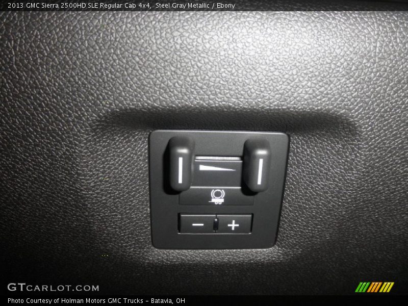 Steel Gray Metallic / Ebony 2013 GMC Sierra 2500HD SLE Regular Cab 4x4