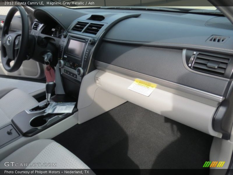 Magnetic Gray Metallic / Ash 2012 Toyota Camry LE