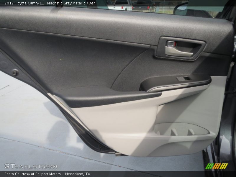 Magnetic Gray Metallic / Ash 2012 Toyota Camry LE