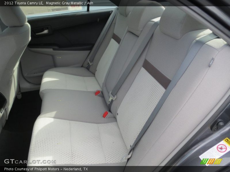 Magnetic Gray Metallic / Ash 2012 Toyota Camry LE