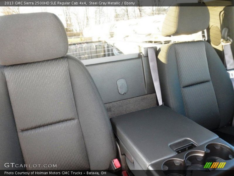 Steel Gray Metallic / Ebony 2013 GMC Sierra 2500HD SLE Regular Cab 4x4