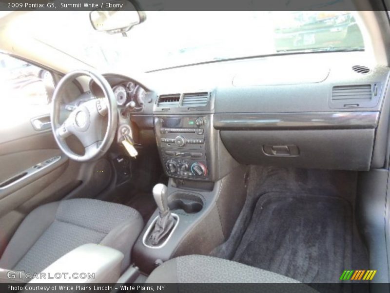 Summit White / Ebony 2009 Pontiac G5