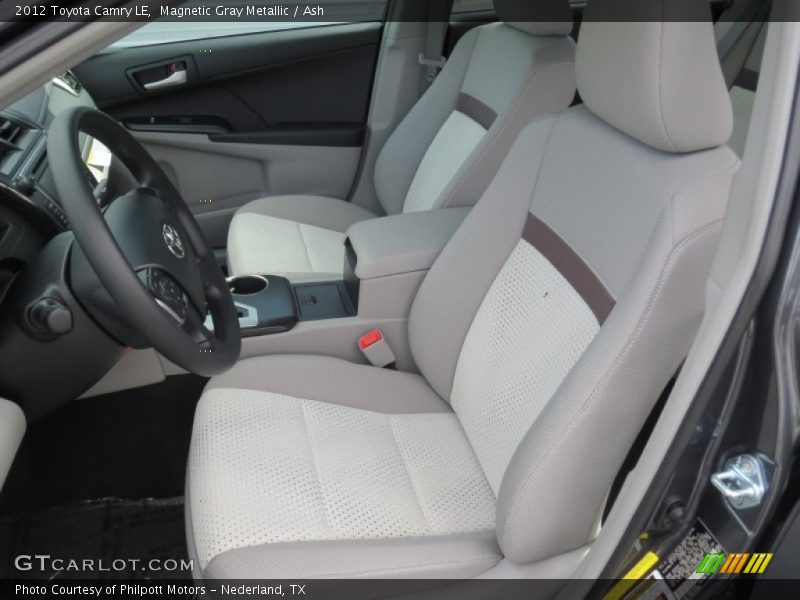 Magnetic Gray Metallic / Ash 2012 Toyota Camry LE