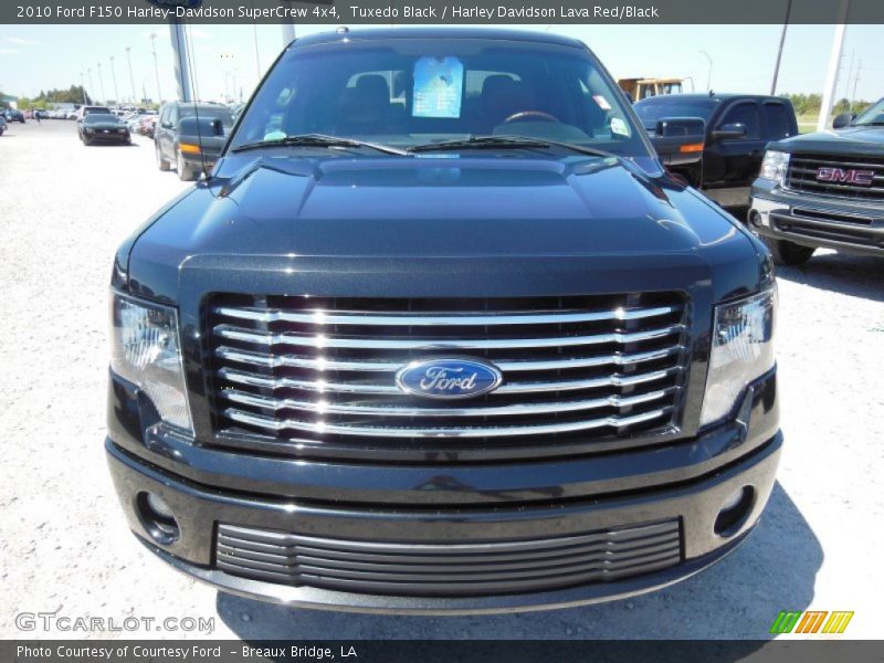 Tuxedo Black / Harley Davidson Lava Red/Black 2010 Ford F150 Harley-Davidson SuperCrew 4x4