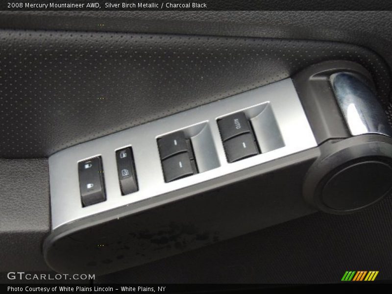 Silver Birch Metallic / Charcoal Black 2008 Mercury Mountaineer AWD