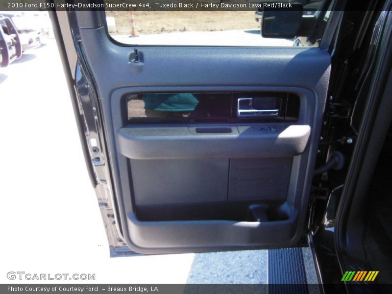 Tuxedo Black / Harley Davidson Lava Red/Black 2010 Ford F150 Harley-Davidson SuperCrew 4x4