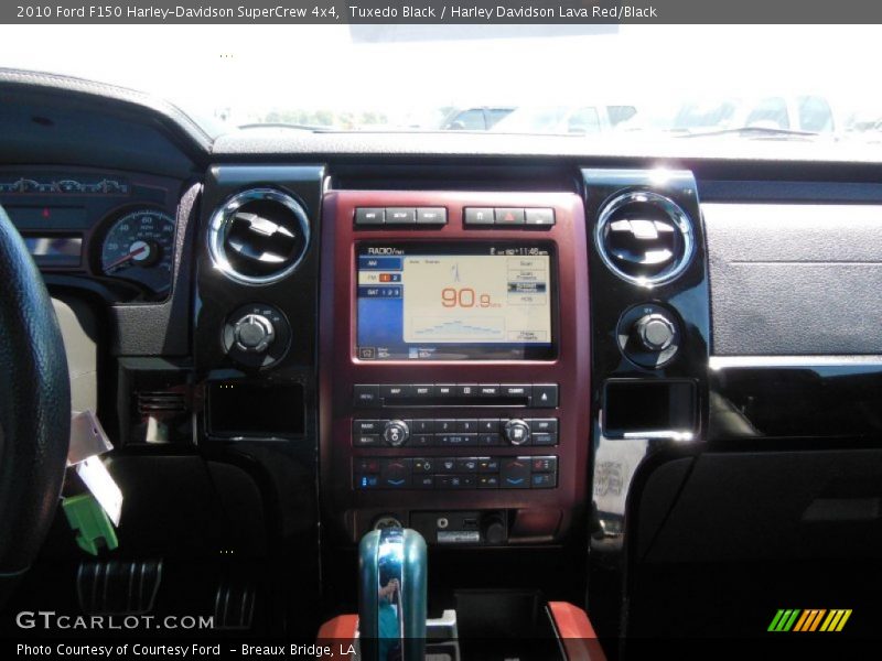 Controls of 2010 F150 Harley-Davidson SuperCrew 4x4