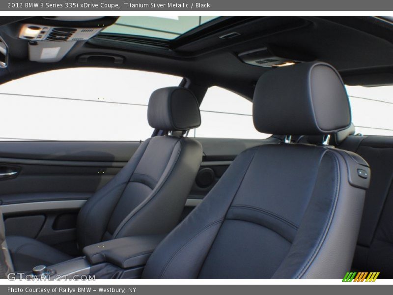 Titanium Silver Metallic / Black 2012 BMW 3 Series 335i xDrive Coupe