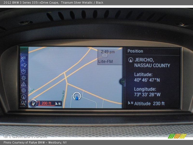 Navigation of 2012 3 Series 335i xDrive Coupe