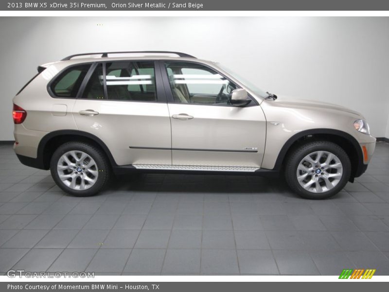  2013 X5 xDrive 35i Premium Orion Silver Metallic