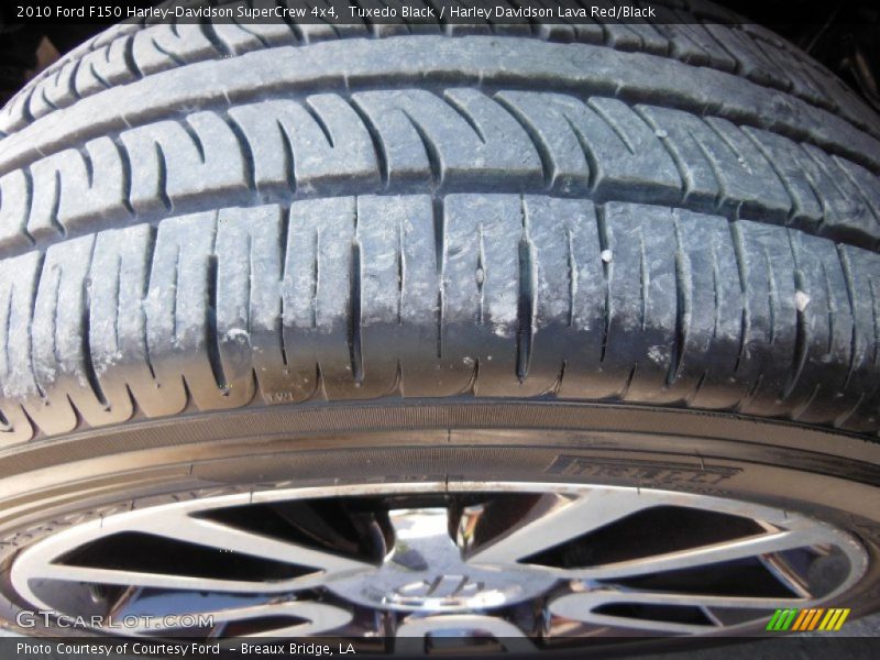 Tuxedo Black / Harley Davidson Lava Red/Black 2010 Ford F150 Harley-Davidson SuperCrew 4x4