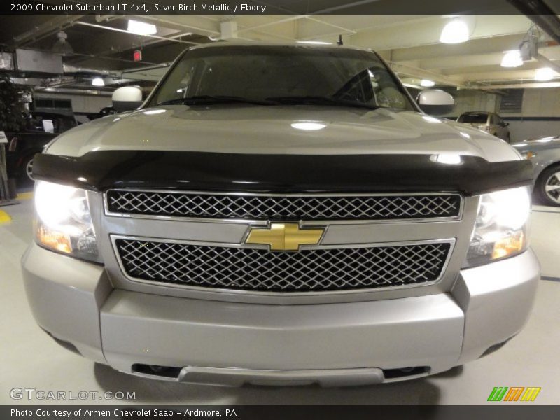 Silver Birch Metallic / Ebony 2009 Chevrolet Suburban LT 4x4