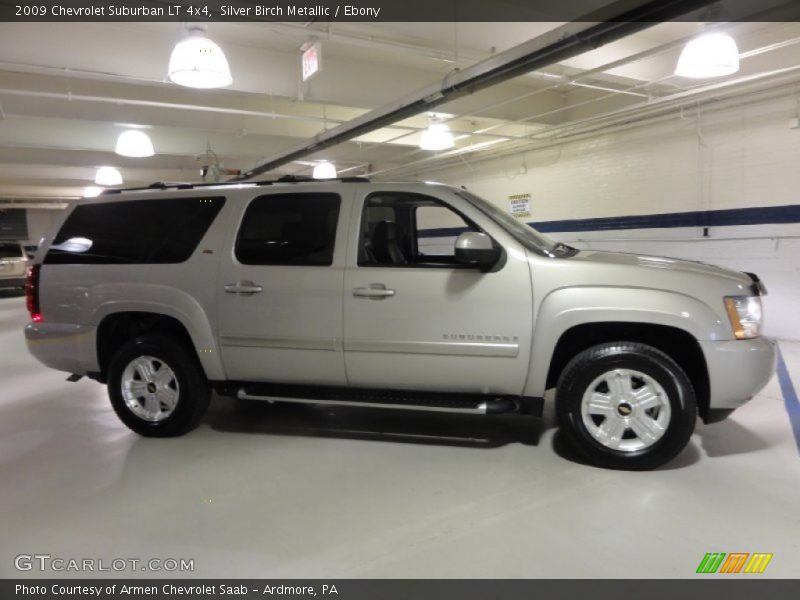 Silver Birch Metallic / Ebony 2009 Chevrolet Suburban LT 4x4