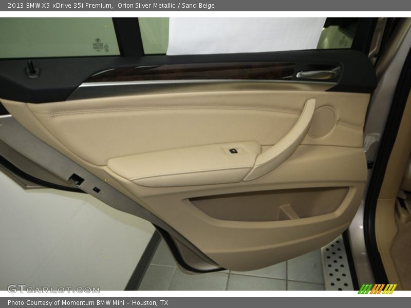 Orion Silver Metallic / Sand Beige 2013 BMW X5 xDrive 35i Premium