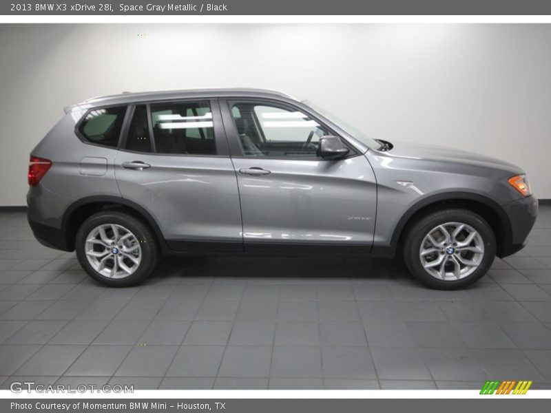 Space Gray Metallic / Black 2013 BMW X3 xDrive 28i