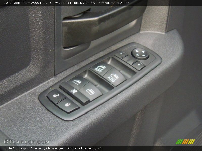 Black / Dark Slate/Medium Graystone 2012 Dodge Ram 2500 HD ST Crew Cab 4x4