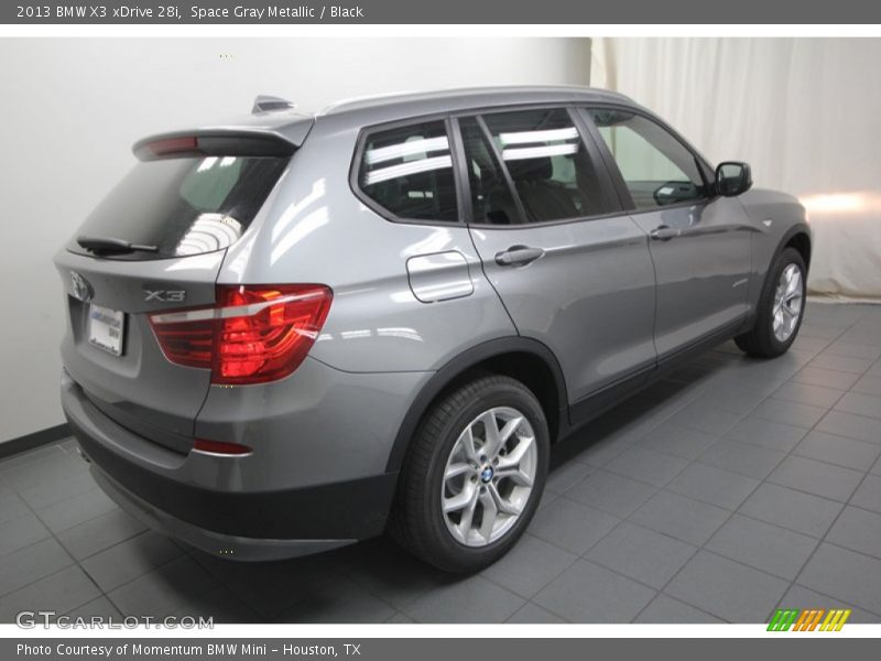 Space Gray Metallic / Black 2013 BMW X3 xDrive 28i