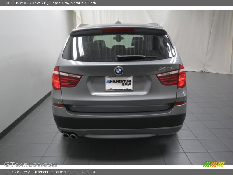 Space Gray Metallic / Black 2013 BMW X3 xDrive 28i