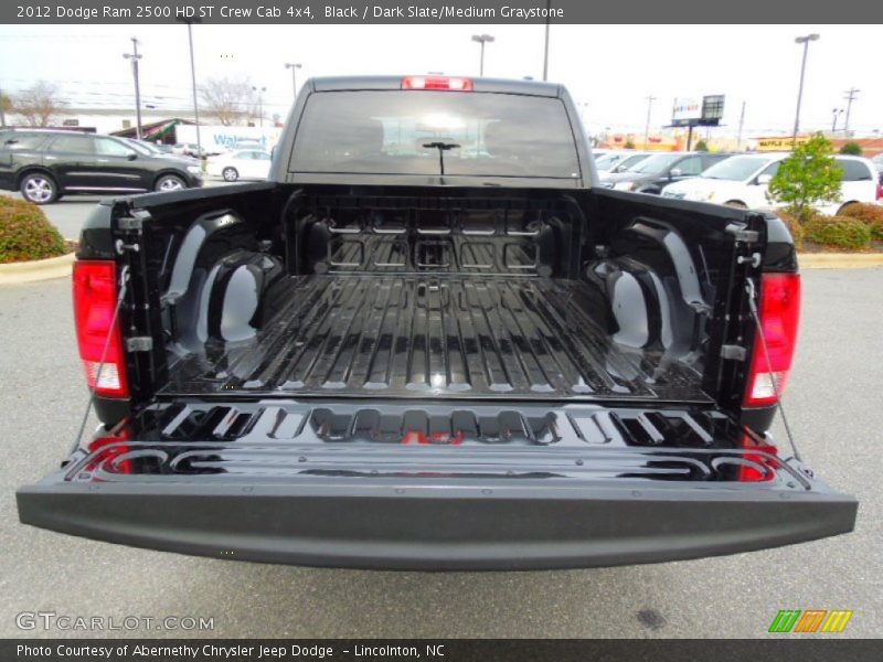 Black / Dark Slate/Medium Graystone 2012 Dodge Ram 2500 HD ST Crew Cab 4x4