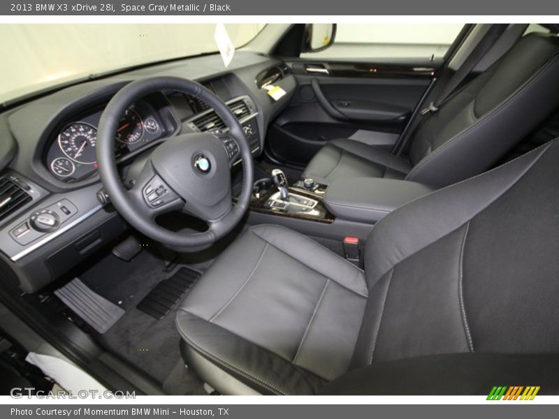 Space Gray Metallic / Black 2013 BMW X3 xDrive 28i