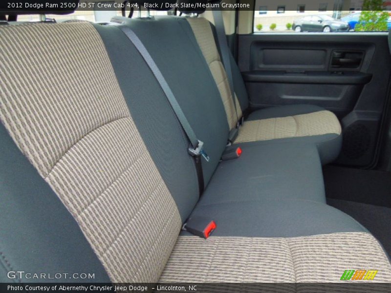 Black / Dark Slate/Medium Graystone 2012 Dodge Ram 2500 HD ST Crew Cab 4x4