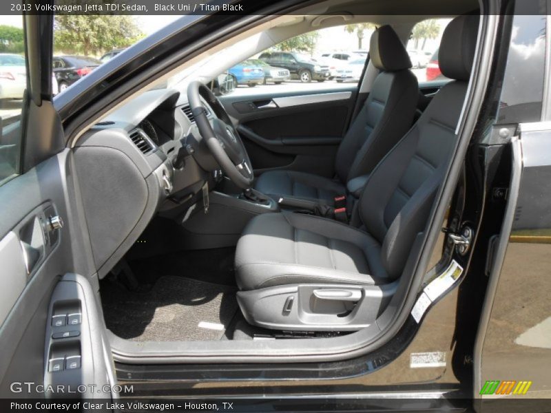 Black Uni / Titan Black 2013 Volkswagen Jetta TDI Sedan