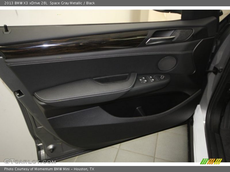 Space Gray Metallic / Black 2013 BMW X3 xDrive 28i