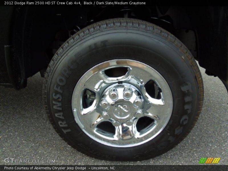 Black / Dark Slate/Medium Graystone 2012 Dodge Ram 2500 HD ST Crew Cab 4x4