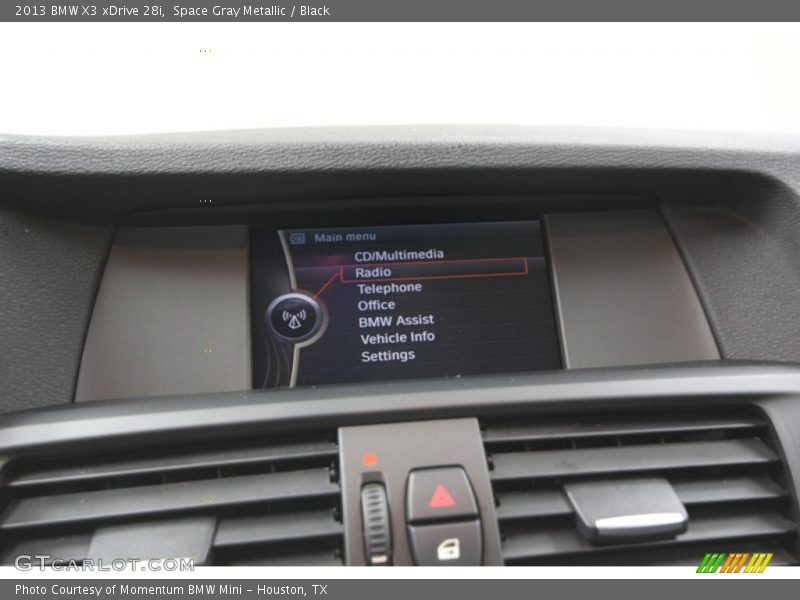 Space Gray Metallic / Black 2013 BMW X3 xDrive 28i