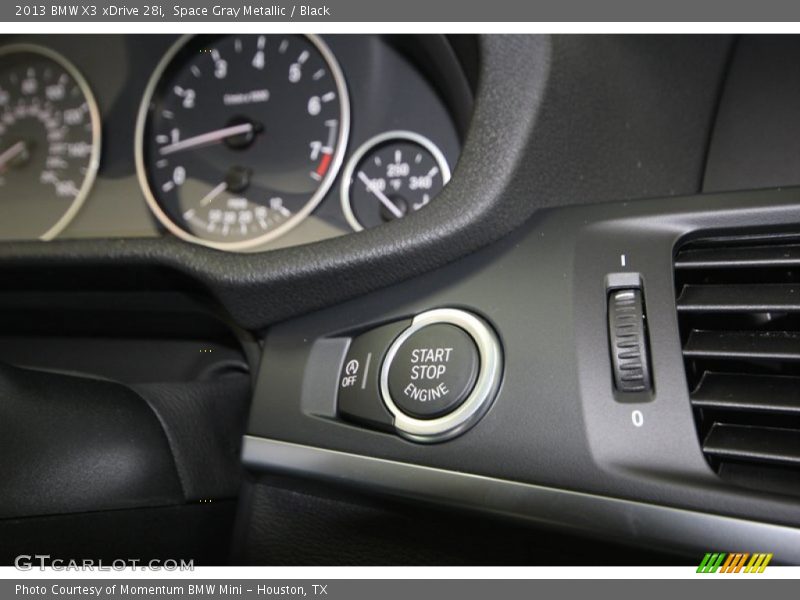 Space Gray Metallic / Black 2013 BMW X3 xDrive 28i