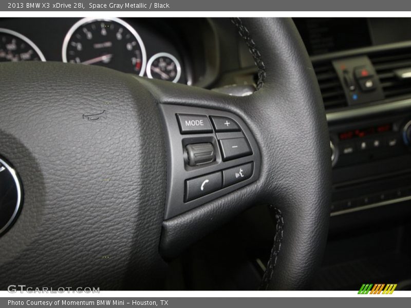 Space Gray Metallic / Black 2013 BMW X3 xDrive 28i