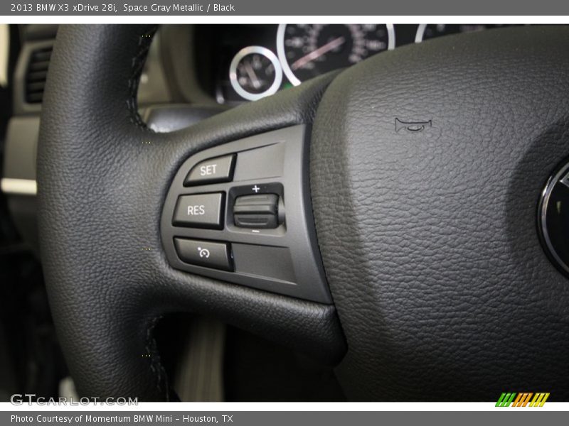 Space Gray Metallic / Black 2013 BMW X3 xDrive 28i